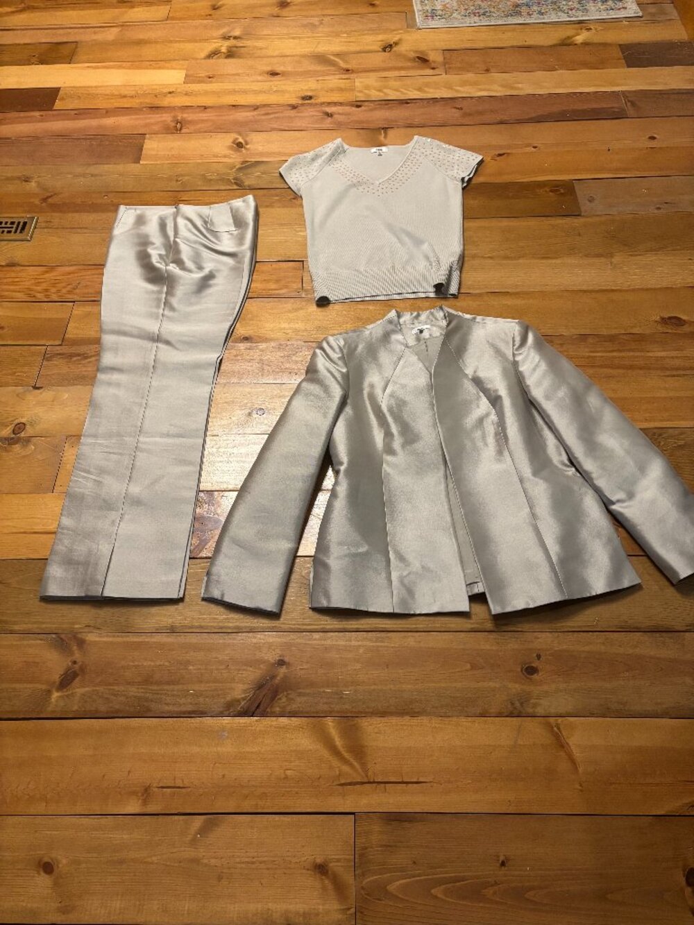Fabulous High-End Formal Gold Pantsuit